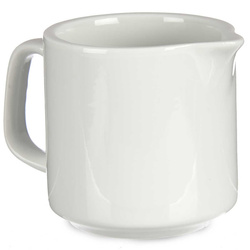 Porcelán tejszínhabos csésze füllel, 150 ml