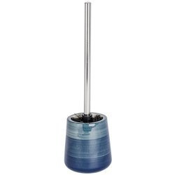 Kefetartó POTTERY PETROL + WC-kefe, WENKO, kék
