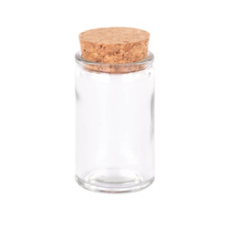 Üveg tárolóedény, 50 ml