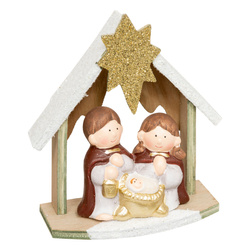 Karácsonyi jászol, 15 cm