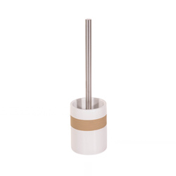 Kerámia kefe tartó BEIGE + WC kefe