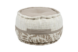 Pamut puff HEMERA, Ø 40 cm