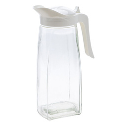 Üvegkancsó fedéllel, 1,5 l