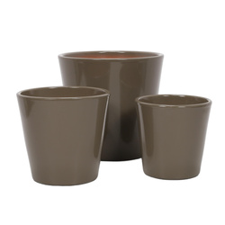 CONICAL kerámiakaspók készlet, 3 darab