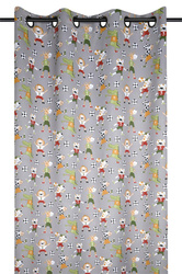 MARACANA függöny ringlikkel, focis, 140 x 260 cm