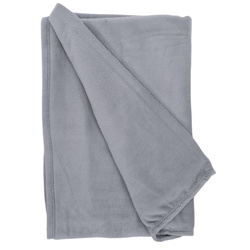 Szürke pléd 130 x 160 cm.