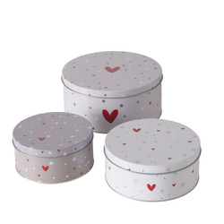 ANELLA három tároló doboz készlet, Ø 14-20 cm