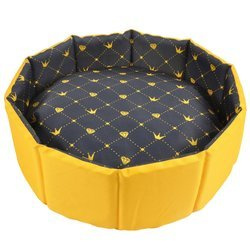 Kutyának és macskának készült fekhely kivehető párnával CHIC, Ø 48 cm