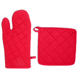 Konyhai kesztyű + alátét, szett