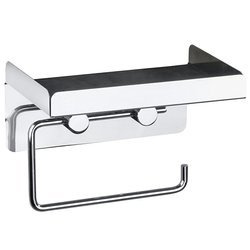 WC-papírtartó zsebkendőtartóval - 2 az 1-ben, WENKO