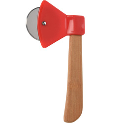 Pizza vágó kés balta formájában