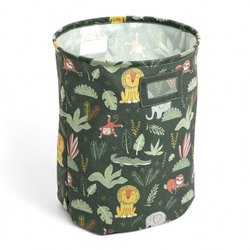 Kerek játékgyűjtő THE KING OF THE JUNGLE, Ø 35 cm