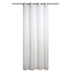 Holdfény mintás függöny 140 x 260 cm, kék