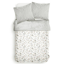 Márvány ágynemű, kétoldalas, poliészter, 220 x 240 cm