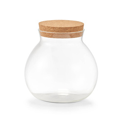 Domború üvegdugóval zárható üveg, 1050 ml