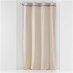 LINETTE gyűrűs függöny, pamut, fényes, 135 x 240 cm