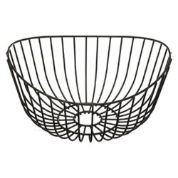 Fém gyümölcskosár, 27 x 26 x 17 cm