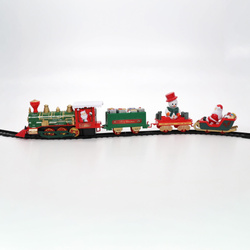 Karácsonyi vonat a karácsonyfához, 698 cm, 39 elem