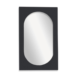 Ovális tükör vastag kerettel, 43 x 73 cm, MOKA