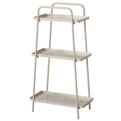 Fém virágtartó vagy dekorációs polc BOLOGNA, magassága 100 cm