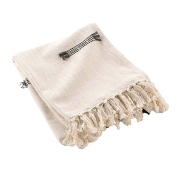 JULINE pamut takaró bojtokkal, 125 x 150 cm