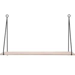 LOFT falipolc, paulownia fa, 50 x 29 x 15 cm