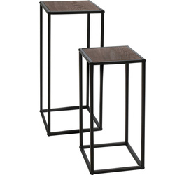 Loft virágtartó SQUARE, 2 darab