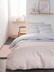 Pamut ágynemű SOFT PINK, kétoldalas