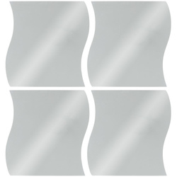 4 darab dekoratív tükör készlet