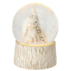 Hógömb állatkával, Ø 6,5 cm