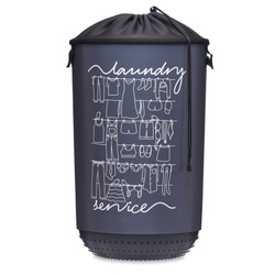 Zárható szennyeskosár CLOTHES LINE, 40 l