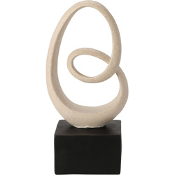 Dekoratív figura Abstrakció 1, magassága 24,5 cm