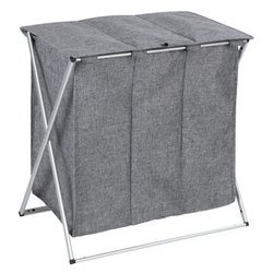 TRIO TOP szennyeskosár, 3 rekesz, WENKO