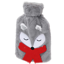 Plüss állat formájú termosz, 26 cm