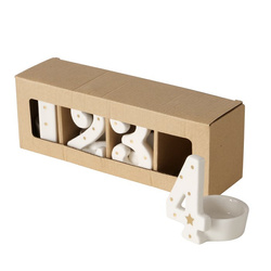 NUMERO számokkal ellátott adventi gyertyatartók