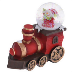 Ünnepi jármű hógömbbel