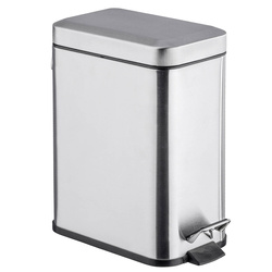 Fém szemetes, téglalap alakú, 5 l, WENKO