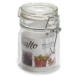 Zárható fedeles üveg, 150 ml