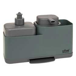 NEO folyékony mosogatószer adagoló, folyékony szappan és szivacs tartóval