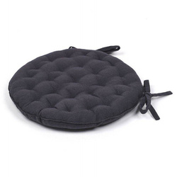 Kerek székpárna, pamut, Ø 37 cm