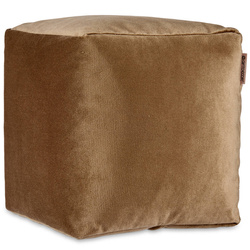 Bársonyos puff, 30 x 30 cm