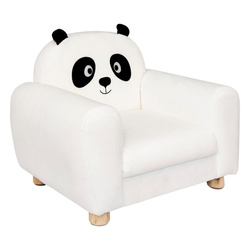 Gyerek fotel panda, 53 × 43 × 43,5 cm