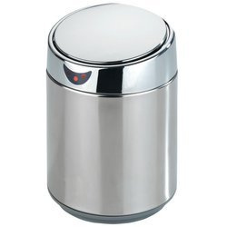 Automatikus fürdőszobai kosár SENSO, krómozott acél