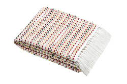 Pamut takaró, színes fonat, ARCHY, 125 x 150 cm