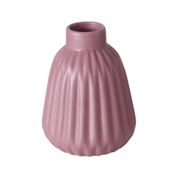 Porcelán váza, dombornyomott, ESKO, 12 cm