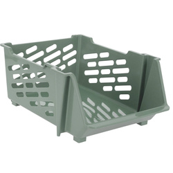 Műanyag tárolókosár, 44 x 36 x 20 cm