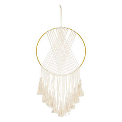 Soline makramé álomfogó, 75 x 34 cm