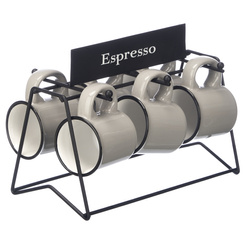 Espresso csésze, 6 db, 100 ml