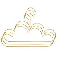 Felhő alakú fém akasztók, 3 darabos készlet.