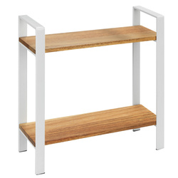 Két szintes konyhai polc LOUISA, akácfa.